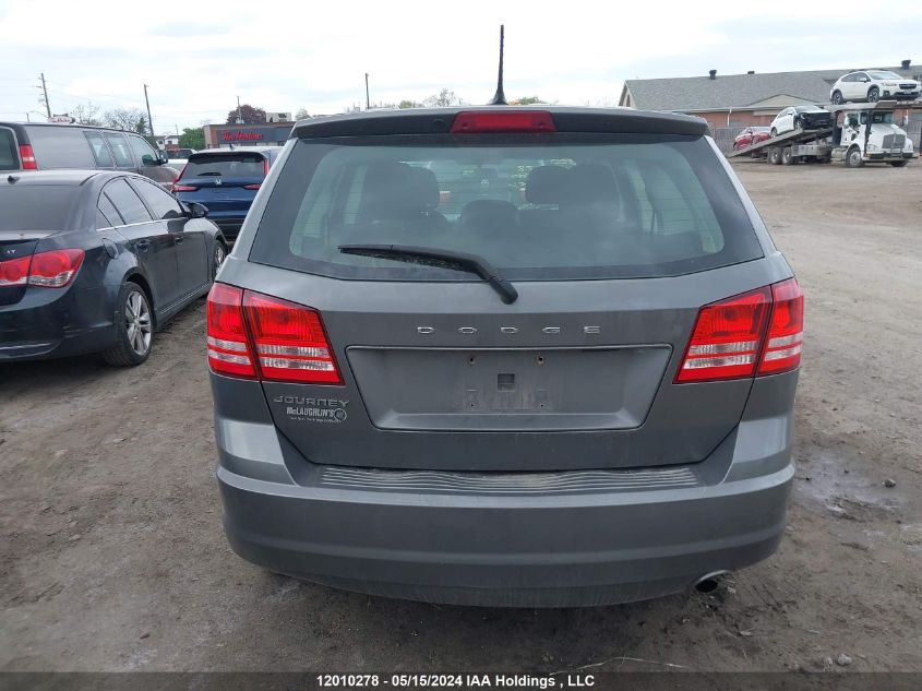 2013 Dodge Journey Cvp/Se Plus VIN: 3C4PDCABXDT525290 Lot: 12010278