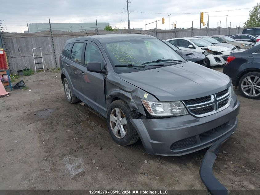 2013 Dodge Journey Cvp/Se Plus VIN: 3C4PDCABXDT525290 Lot: 12010278