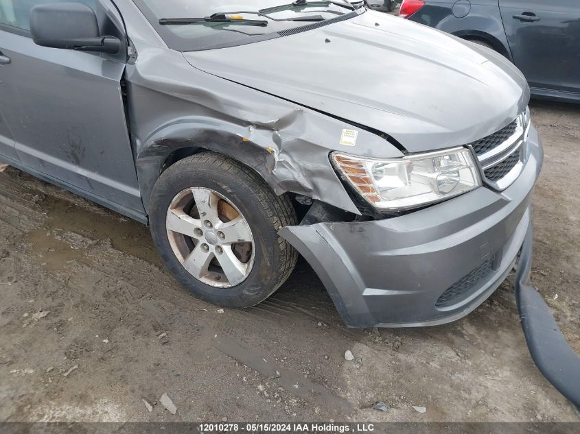 2013 Dodge Journey Cvp/Se Plus VIN: 3C4PDCABXDT525290 Lot: 12010278