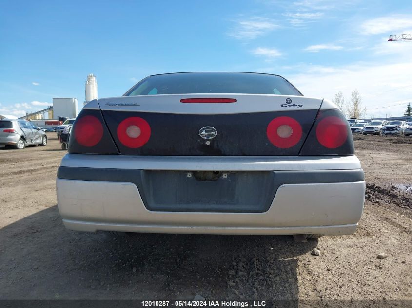 2004 Chevrolet Impala VIN: 2G1WF52E149419199 Lot: 12010287