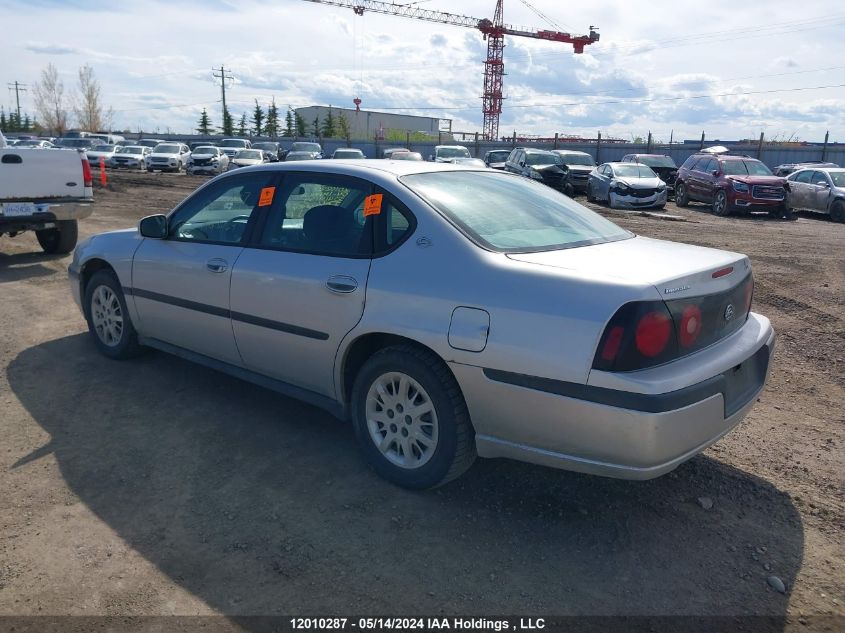 2004 Chevrolet Impala VIN: 2G1WF52E149419199 Lot: 12010287