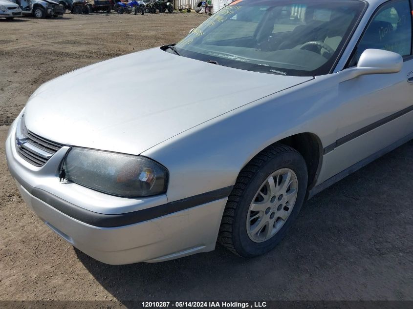 2004 Chevrolet Impala VIN: 2G1WF52E149419199 Lot: 12010287