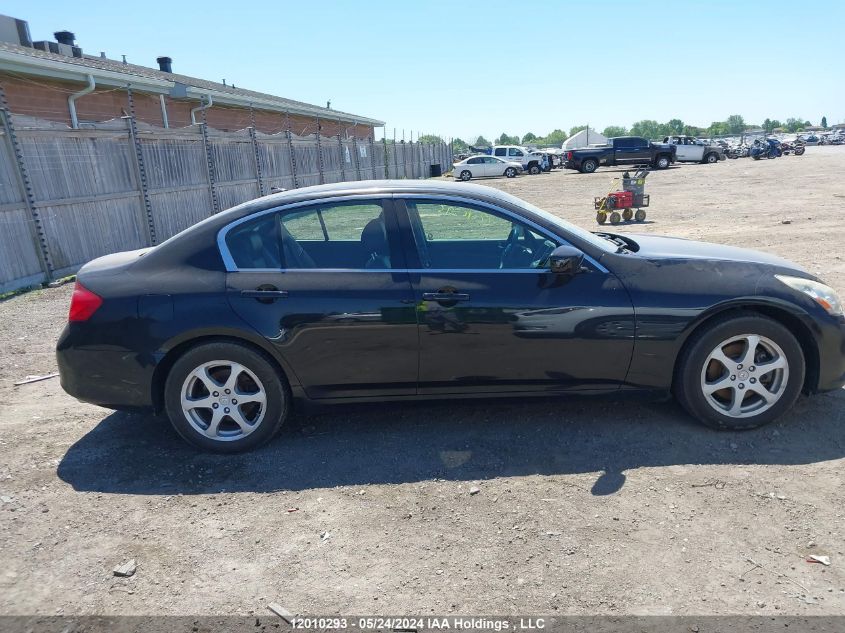 2010 Infiniti G37 VIN: JN1CV6AR5AM457804 Lot: 12010293