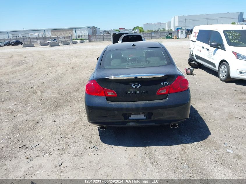 2010 Infiniti G37 VIN: JN1CV6AR5AM457804 Lot: 12010293