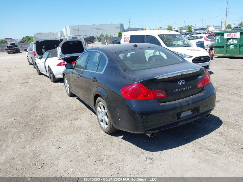 2010 Infiniti G37 VIN: JN1CV6AR5AM457804 Lot: 12010293