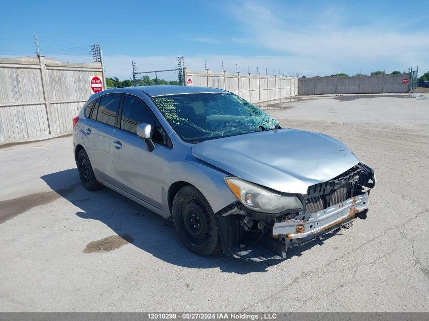 2013 Subaru Impreza VIN: JF1GPAC67DH831881 Lot: 12010299