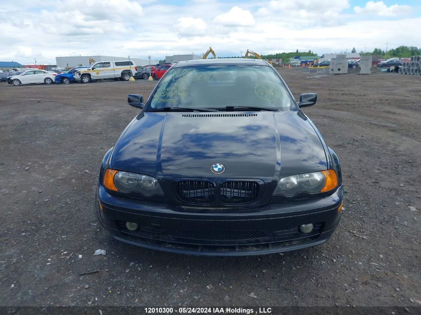 2000 BMW 3 Series VIN: WBABM334XYJN64495 Lot: 12010300