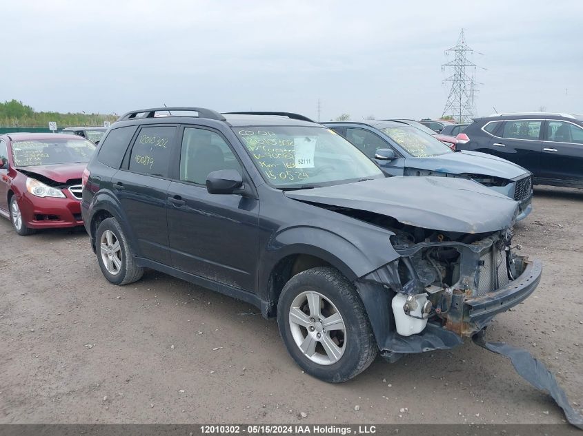 2013 Subaru Forester VIN: JF2SHCBC5DH400879 Lot: 12010302