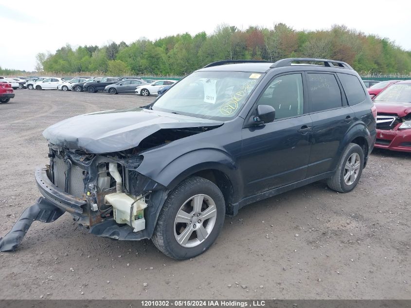 2013 Subaru Forester VIN: JF2SHCBC5DH400879 Lot: 12010302