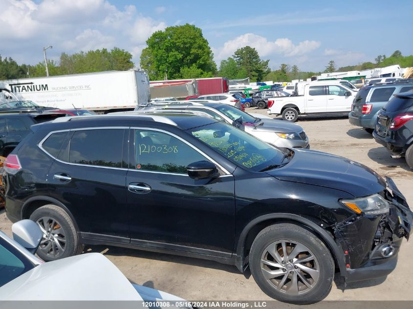 2015 Nissan Rogue VIN: 5N1AT2MV9FC903456 Lot: 12010308