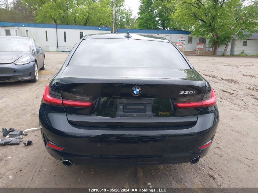 2019 BMW 3 Series VIN: WBA5R7C50KAJ83082 Lot: 12010319