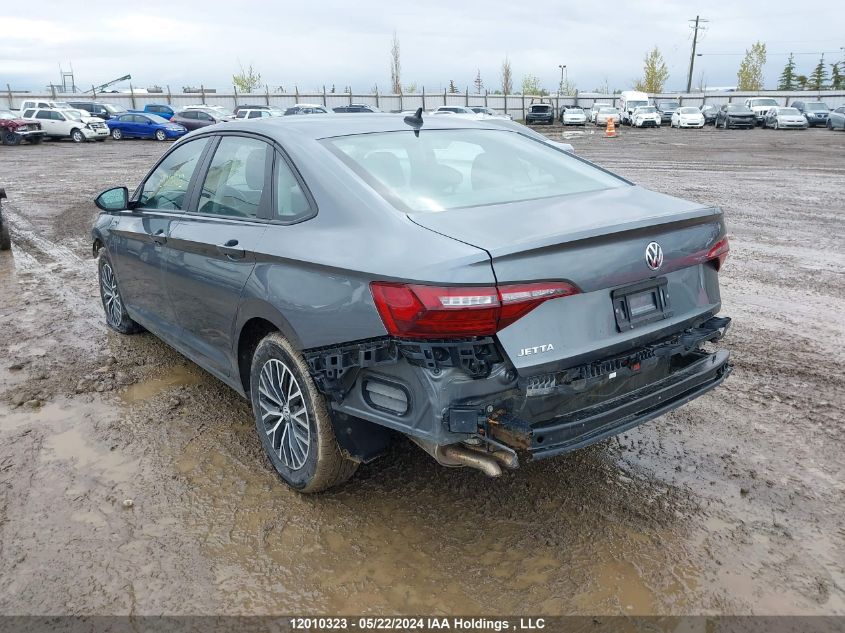 2020 Volkswagen Jetta VIN: 3VWEB7BU5LM076580 Lot: 12010323