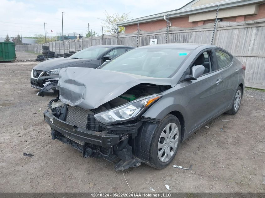 2014 Hyundai Elantra Gl VIN: 5NPDH4AE3EH457214 Lot: 12010324