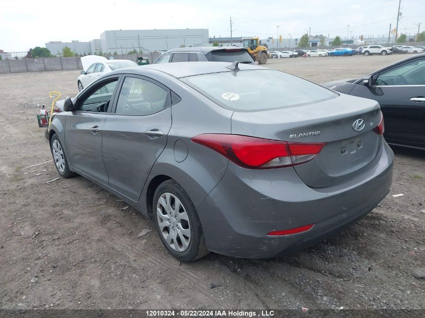 2014 Hyundai Elantra Gl VIN: 5NPDH4AE3EH457214 Lot: 12010324