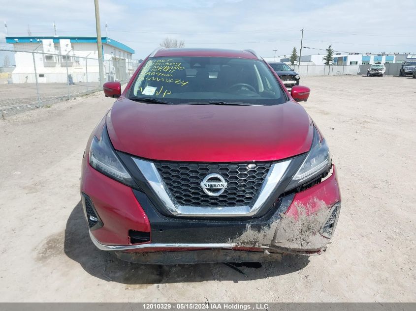 2021 Nissan Murano VIN: 5N1AZ2DS8MC145711 Lot: 12010329