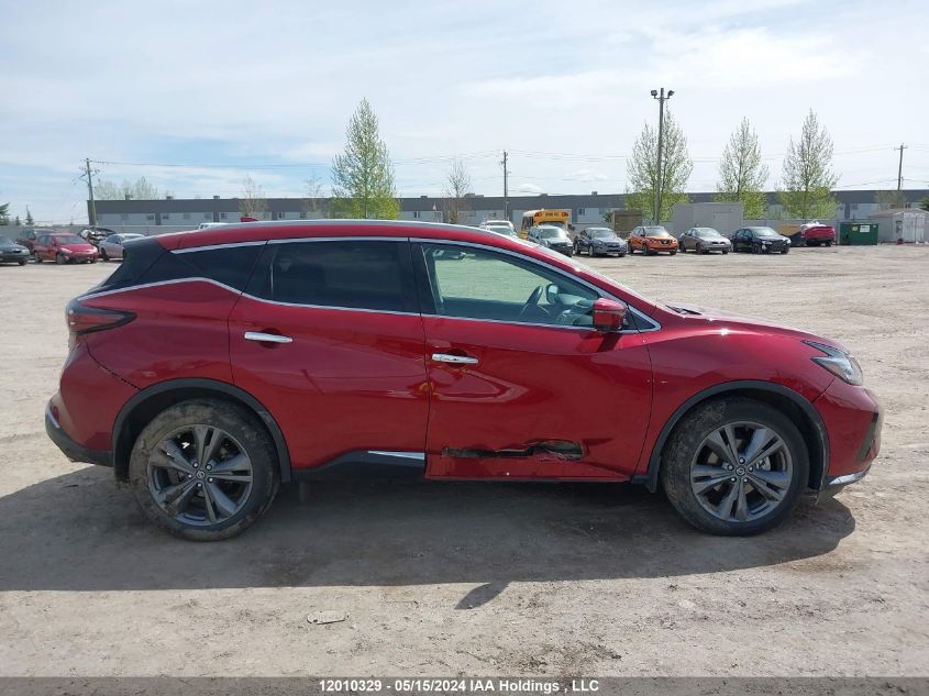 2021 Nissan Murano VIN: 5N1AZ2DS8MC145711 Lot: 12010329