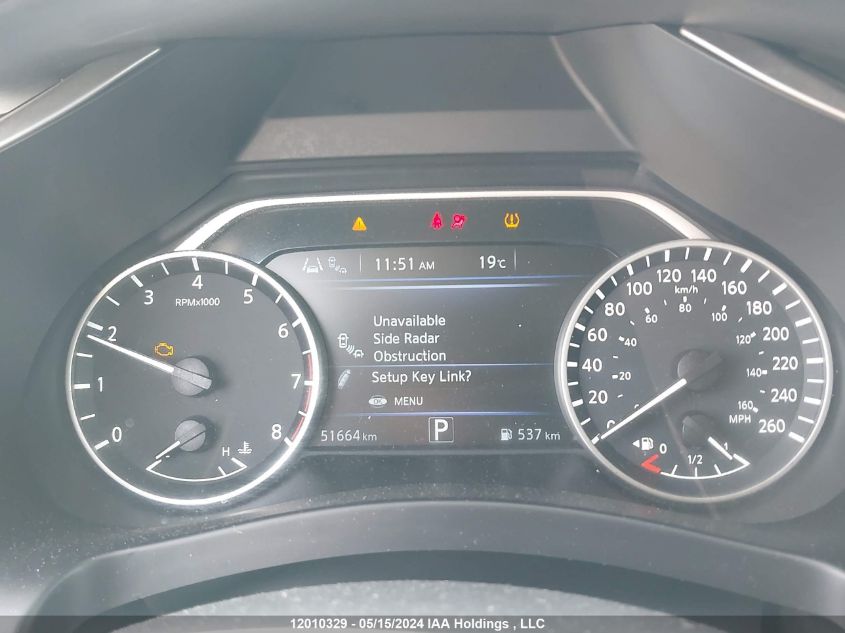 2021 Nissan Murano VIN: 5N1AZ2DS8MC145711 Lot: 12010329