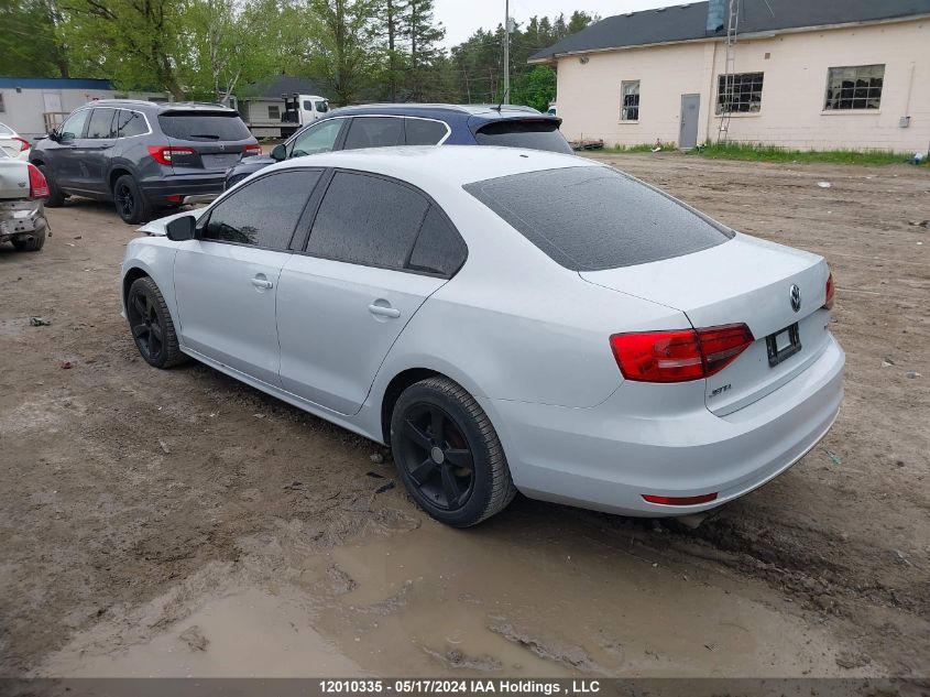 2017 Volkswagen Jetta Sedan VIN: 3VW2B7AJ7HM230823 Lot: 12010335