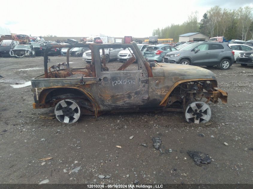 2009 Jeep Wrangler X VIN: 1J4FA24199L701230 Lot: 12010336