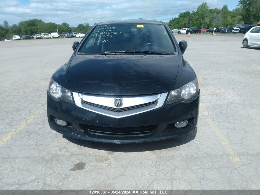 2009 Acura Csx VIN: 2HHFD56559H200957 Lot: 12010337