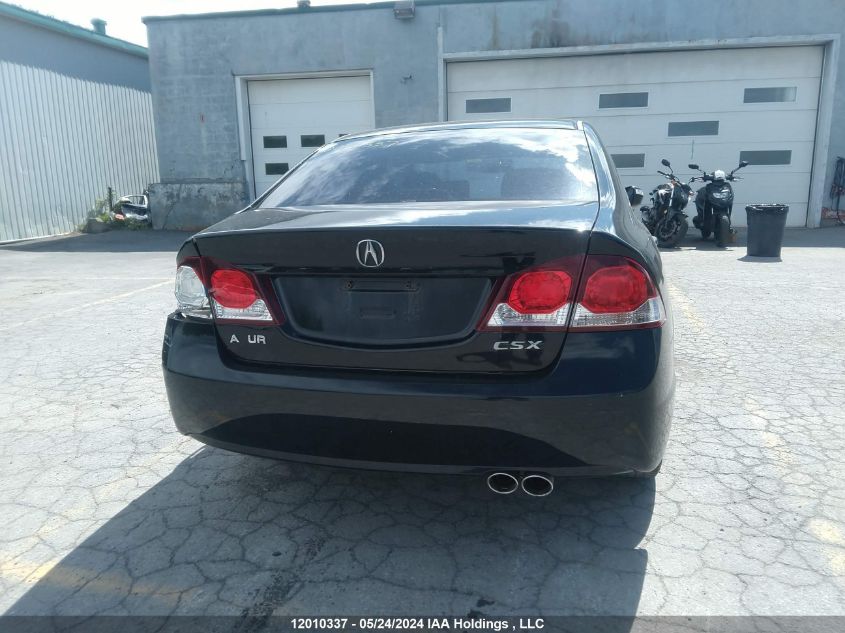 2009 Acura Csx VIN: 2HHFD56559H200957 Lot: 12010337