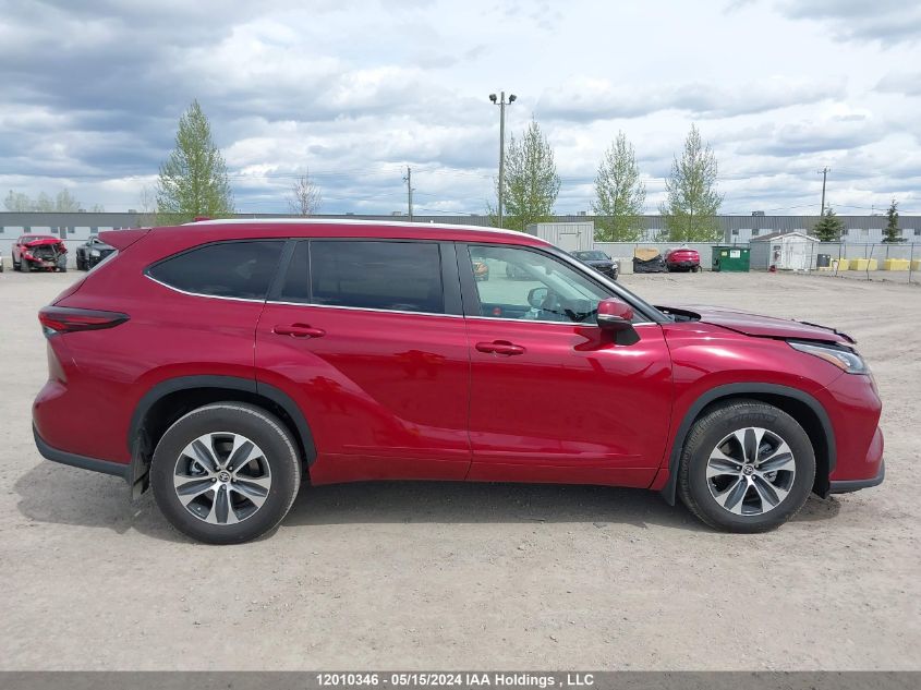 2024 Toyota Highlander Limited/Xle/Xse VIN: 5TDKDRBH9RS537254 Lot: 12010346