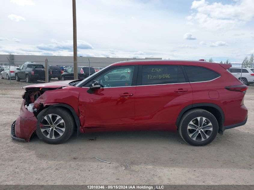 2024 Toyota Highlander Limited/Xle/Xse VIN: 5TDKDRBH9RS537254 Lot: 12010346