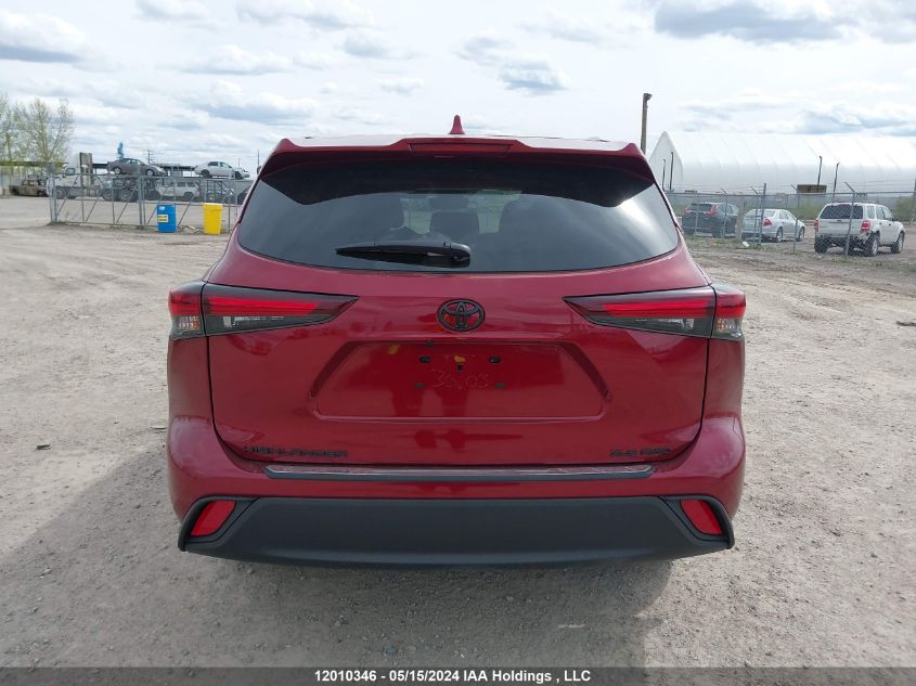 2024 Toyota Highlander Limited/Xle/Xse VIN: 5TDKDRBH9RS537254 Lot: 12010346