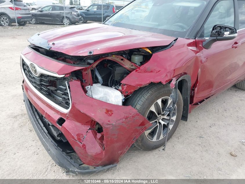 2024 Toyota Highlander Limited/Xle/Xse VIN: 5TDKDRBH9RS537254 Lot: 12010346