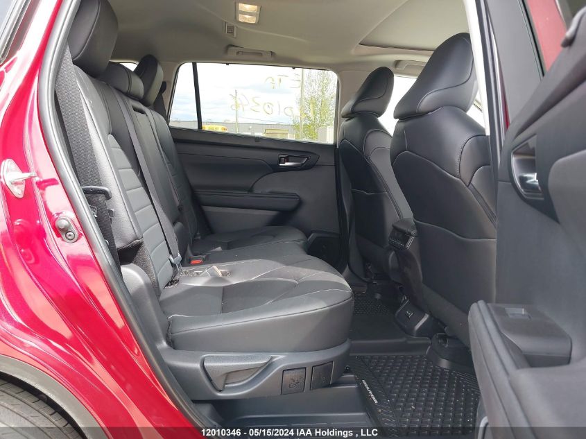 2024 Toyota Highlander Limited/Xle/Xse VIN: 5TDKDRBH9RS537254 Lot: 12010346