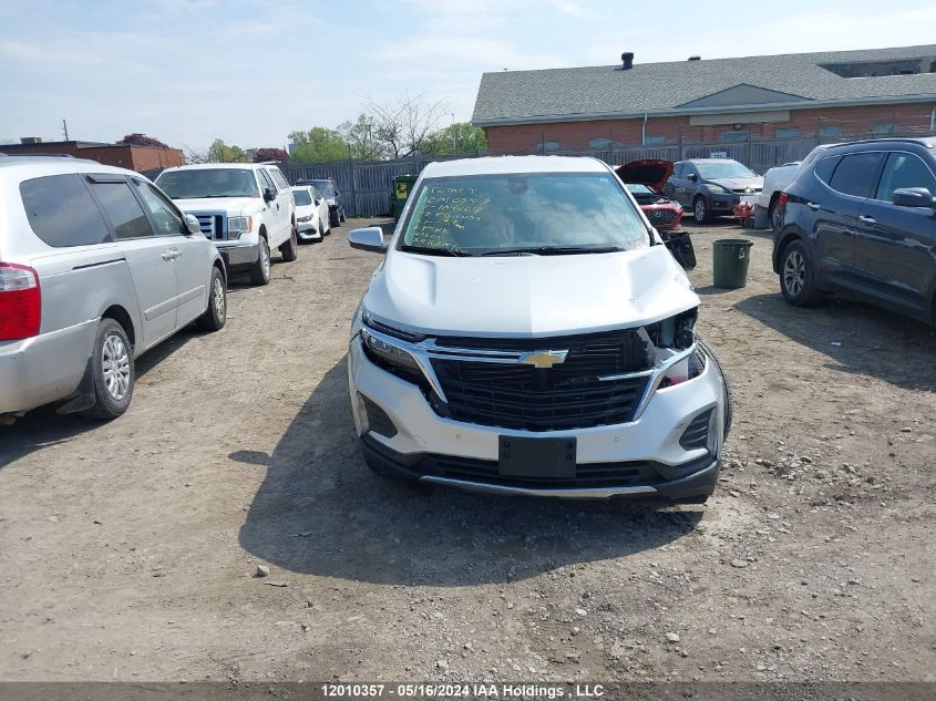 2022 Chevrolet Equinox VIN: 2GNAXKEV6N6109469 Lot: 12010357