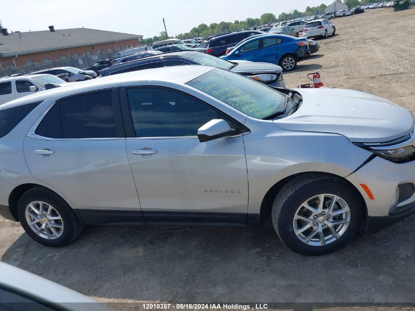 2022 Chevrolet Equinox VIN: 2GNAXKEV6N6109469 Lot: 12010357