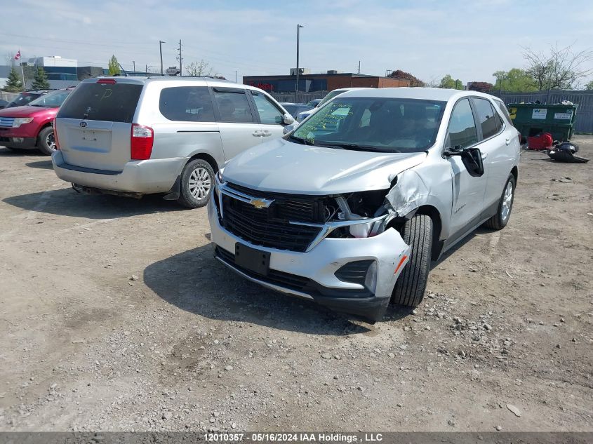 2022 Chevrolet Equinox VIN: 2GNAXKEV6N6109469 Lot: 12010357