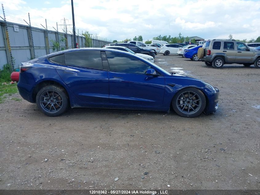 2022 Tesla Model 3 VIN: 5YJ3E1EAXNF356664 Lot: 12010362