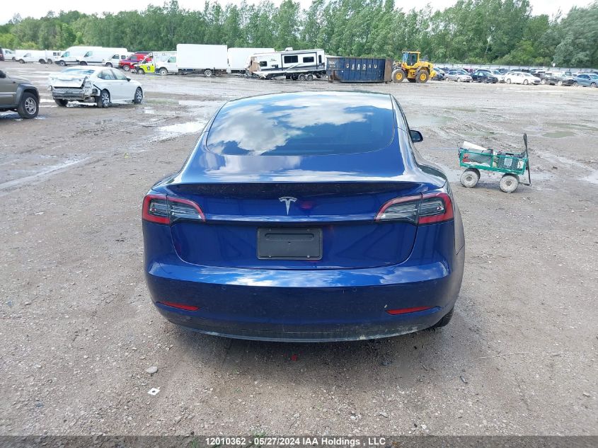 2022 Tesla Model 3 VIN: 5YJ3E1EAXNF356664 Lot: 12010362