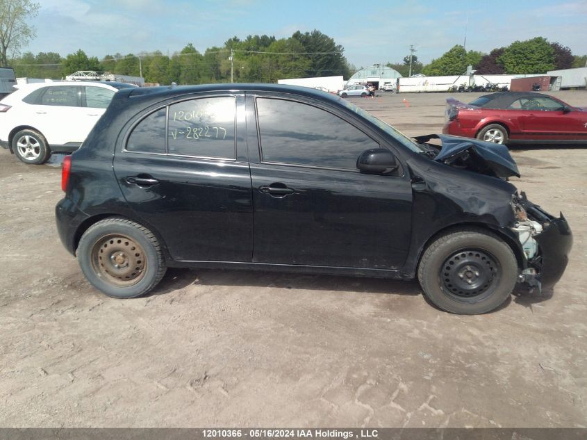2018 Nissan Micra VIN: 3N1CK3CP2JL282277 Lot: 12010366