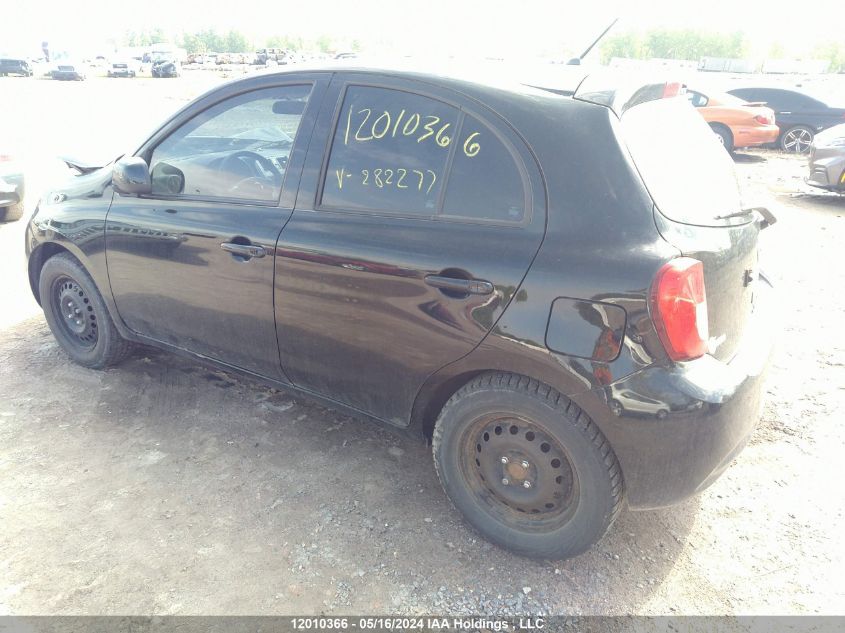 2018 Nissan Micra VIN: 3N1CK3CP2JL282277 Lot: 12010366