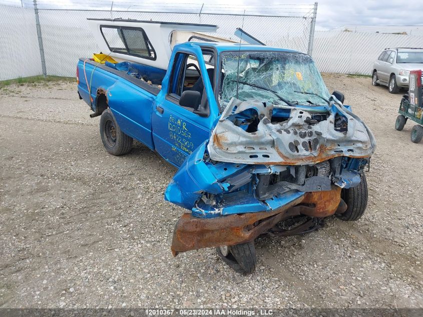 1996 Ford Ranger VIN: 1FTCR10A7TPA22509 Lot: 12010367