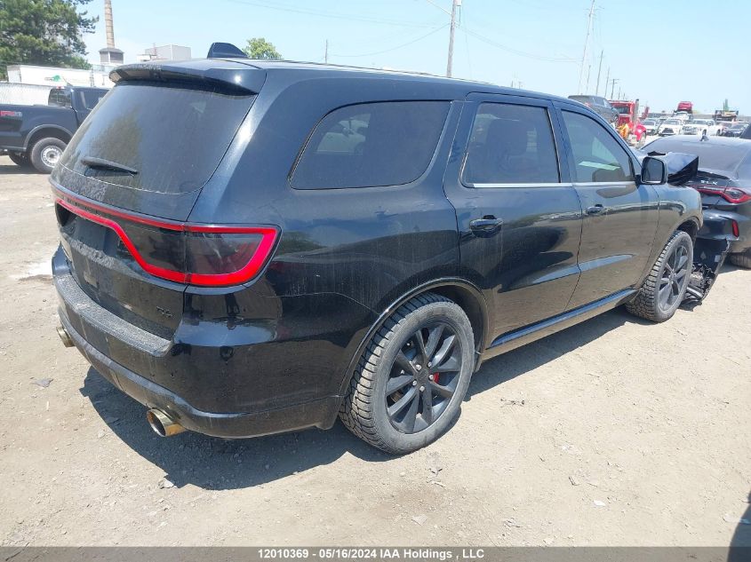 2018 Dodge Durango R/T VIN: 1C4SDJCT4JC313836 Lot: 12010369