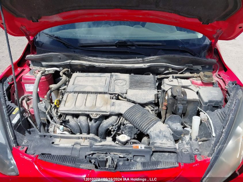 2013 Mazda Mazda2 VIN: JM1DE1KY1D0165217 Lot: 12010372