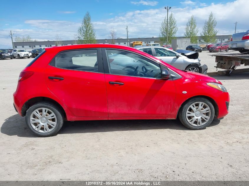 2013 Mazda Mazda2 VIN: JM1DE1KY1D0165217 Lot: 12010372