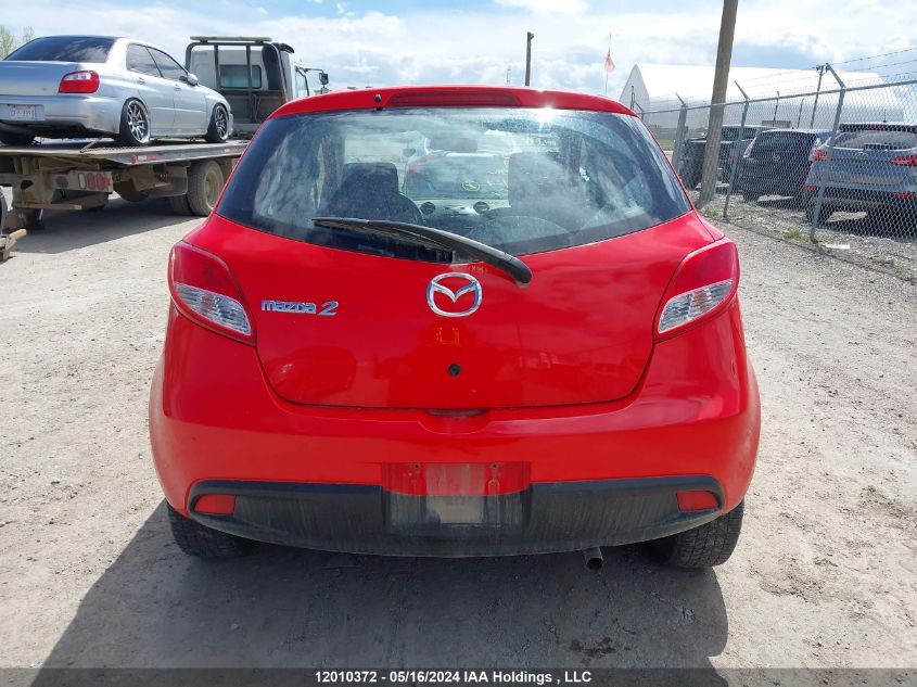 2013 Mazda Mazda2 VIN: JM1DE1KY1D0165217 Lot: 12010372