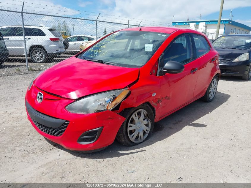 2013 Mazda Mazda2 VIN: JM1DE1KY1D0165217 Lot: 12010372