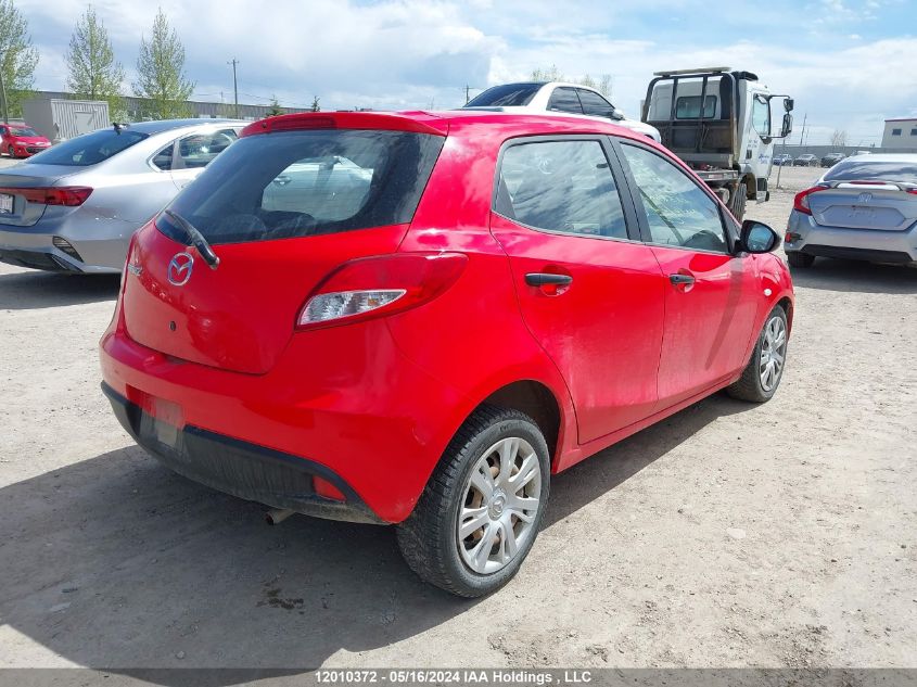 2013 Mazda Mazda2 VIN: JM1DE1KY1D0165217 Lot: 12010372