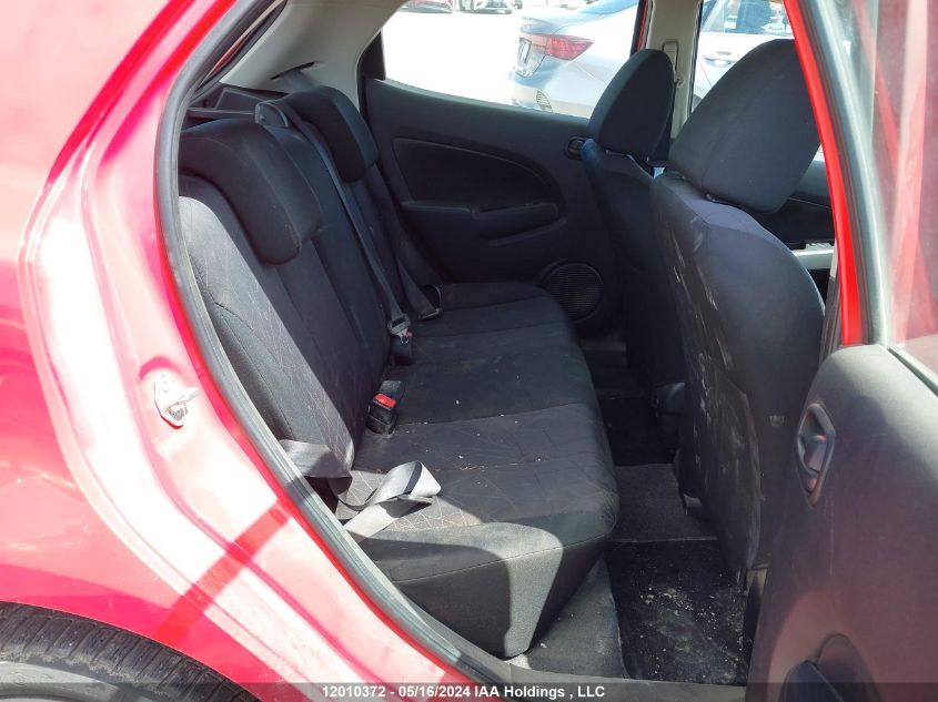 2013 Mazda Mazda2 VIN: JM1DE1KY1D0165217 Lot: 12010372