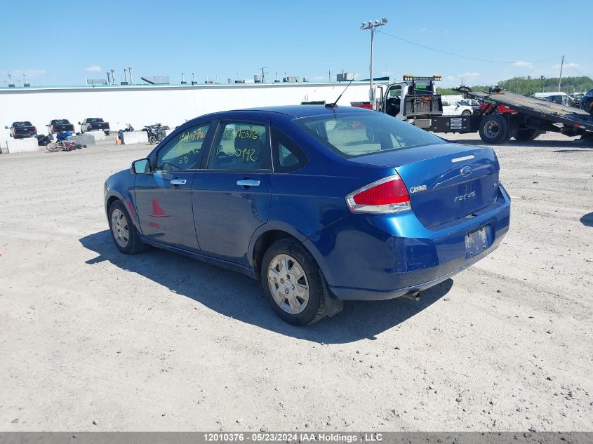 2008 Ford Focus VIN: 1FAHP34N18W160442 Lot: 12010376