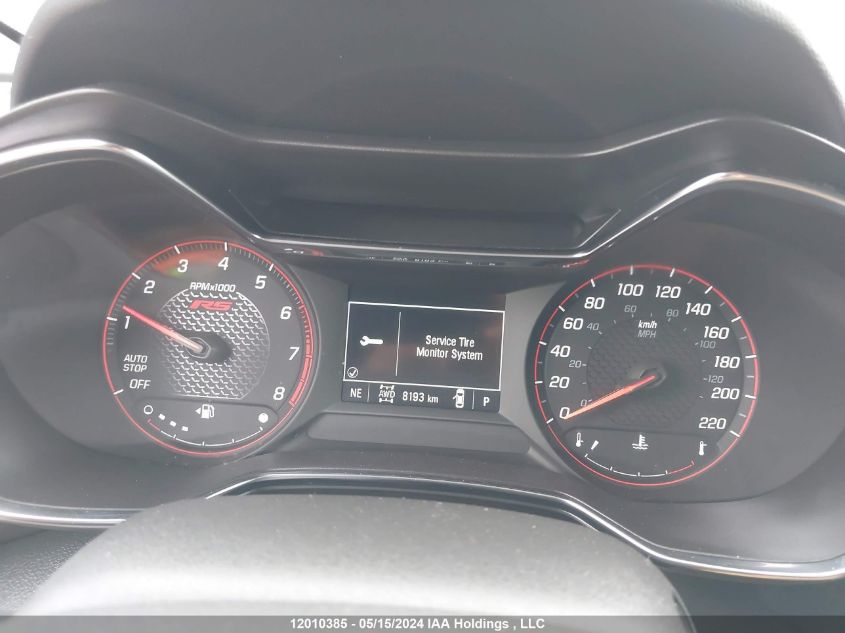 2023 Chevrolet Trailblazer VIN: KL79MUSLXPB188693 Lot: 12010385