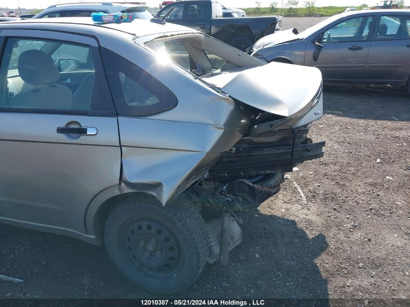 2008 Ford Focus VIN: 1FAHP34N08W199393 Lot: 12010387