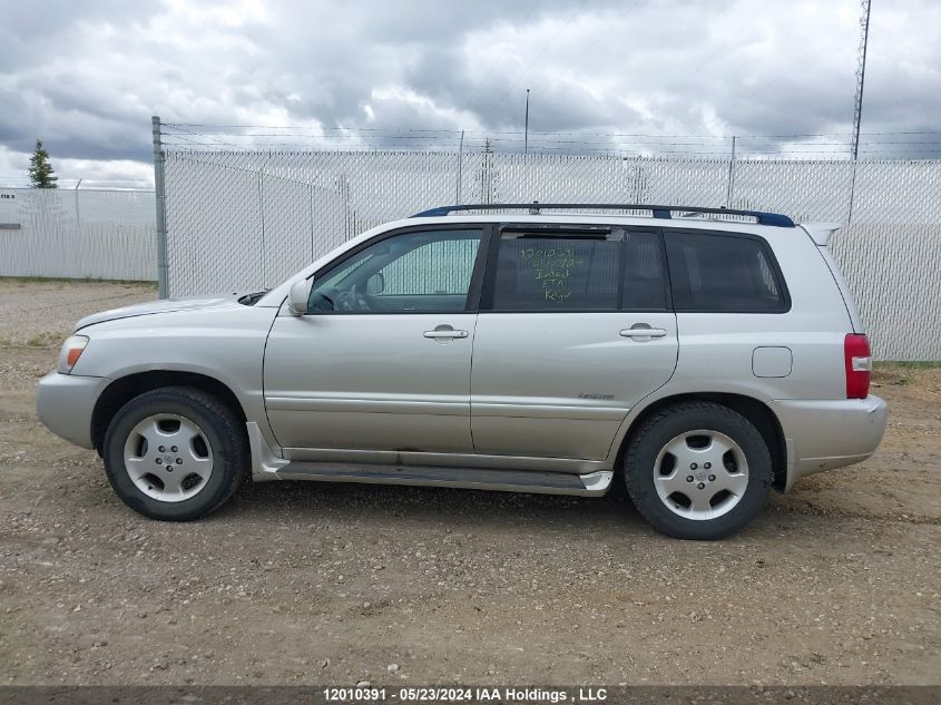 2006 Toyota Highlander Limited VIN: JTEEP21AX60175302 Lot: 12010391