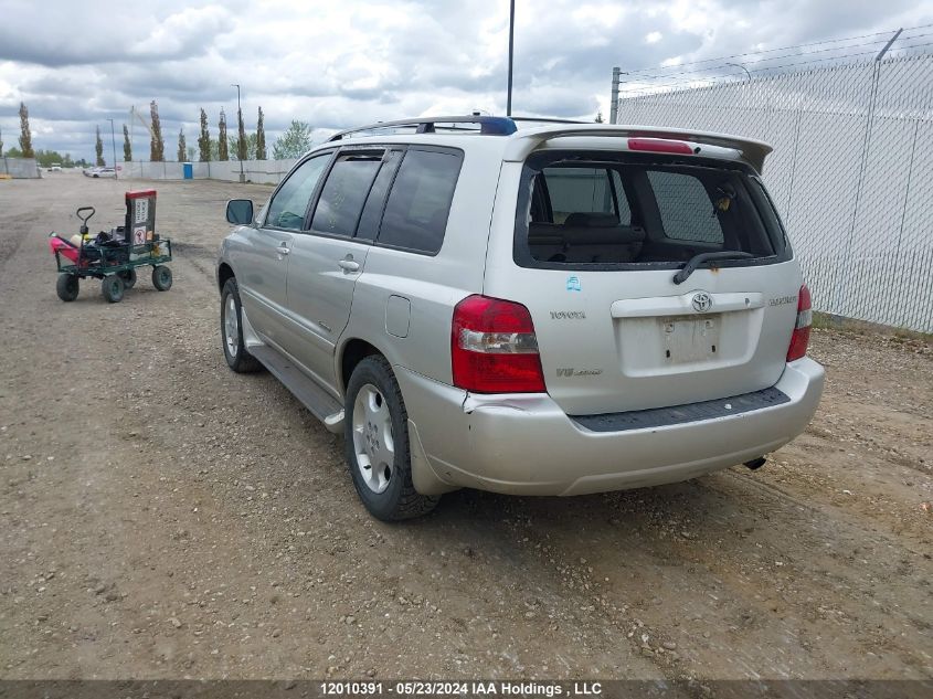 2006 Toyota Highlander Limited VIN: JTEEP21AX60175302 Lot: 12010391